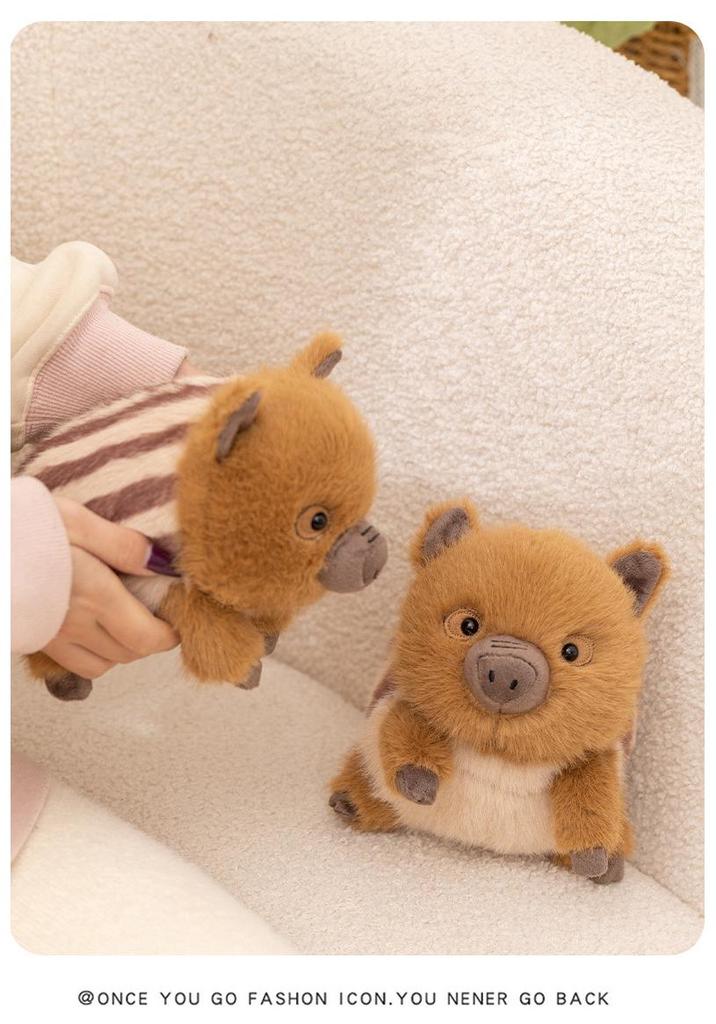 Cute Healing Wild Boar Plush Toy - Children's Soothing Doll