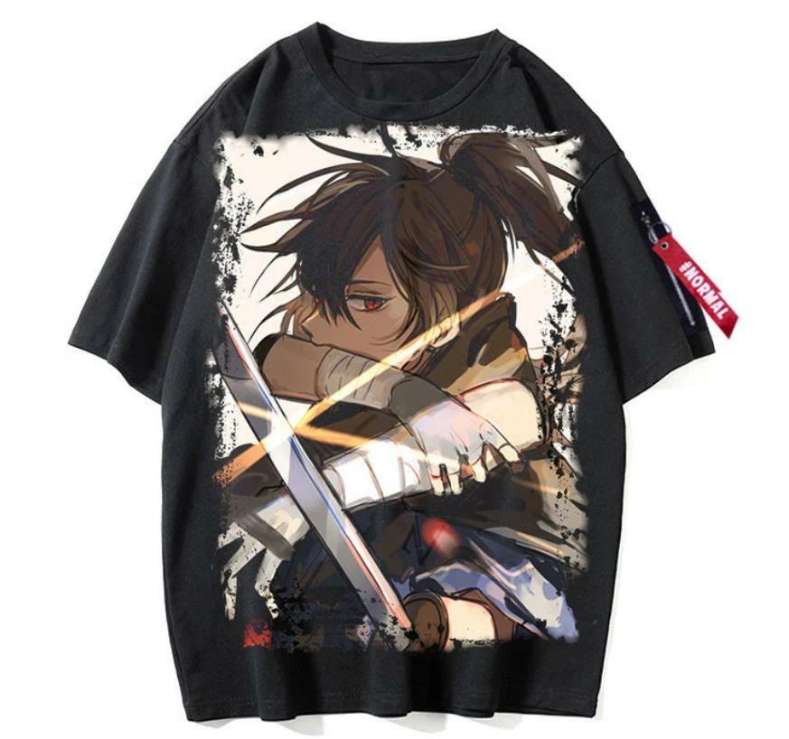 DORORO косплей аниме манга стритвир футболка рубашка майка полиэстер 4XL