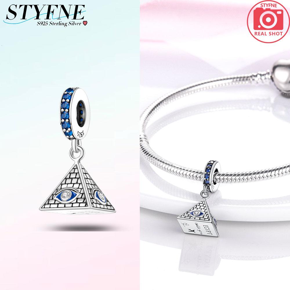 Authentischer Kupfer Eiffelturm Pyramide Reise Länderflagge Anhänger Kompatibel Mit Armbändern Halsketten Perlen Anhänger Damen DIY Schmuck