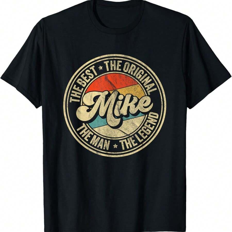 

Retro The Best Mike The Original Mike The Man The Legend Graphic Unisex T-Shirt XXL