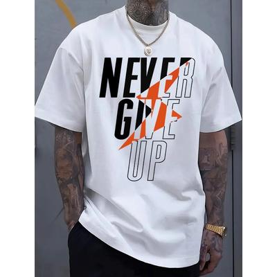 European Sizes Casual Very All-matching Men's T-shirt Short Sleeve Local Warehouse Delivery Valentine's Day Men's Gift Clothing Men's Shirt Clothes