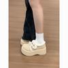 Sports and Leisure Shoes Muffin Thick-soled Birkenstocks Cotton Shoes, New Small Warm Fluffy Shoes for Winter Wear