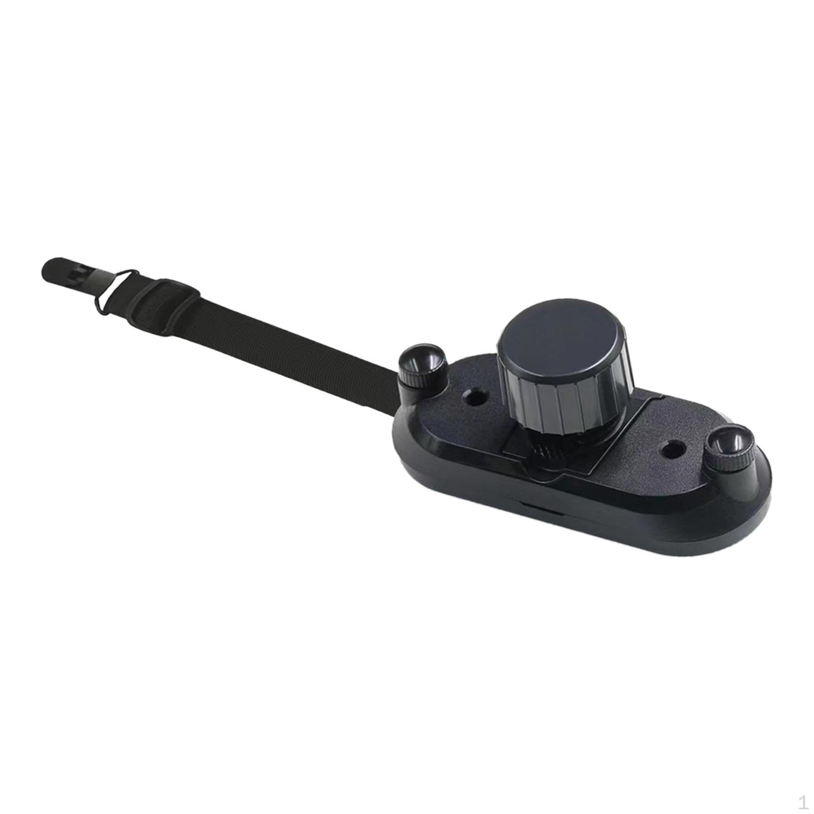 Adjustable Backpack Strap Umbrella Holder - Convenient Hands- Solution Black Cover