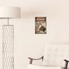 Attenzione Alla Capra Segno Metallico Vintage 8x12 Pollici Decorazione Murale Rustica Bohemien Umoristico Latta Art