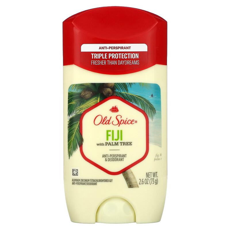 Anti-Perspirant & Deodorant, Fiji with Palm Tree, 2.6 oz (73 g)