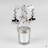 Hot Rotating Candle Stick Holder Candlestick Home Decoration Hallowmas Christmas Gift Party Room Decor Carousel Candle Stand