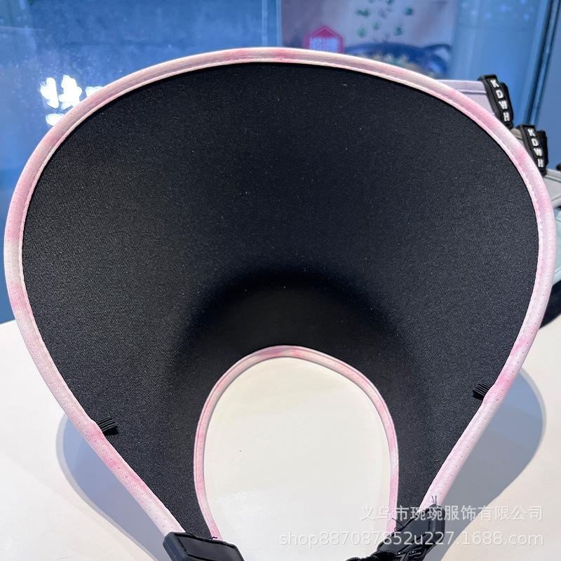 Vinyl Large Brim Sunshade Shade Sunscreen Hat Women's Fashion Can Roll UV Protection Outdoor Riding Summer Empty Top Hat