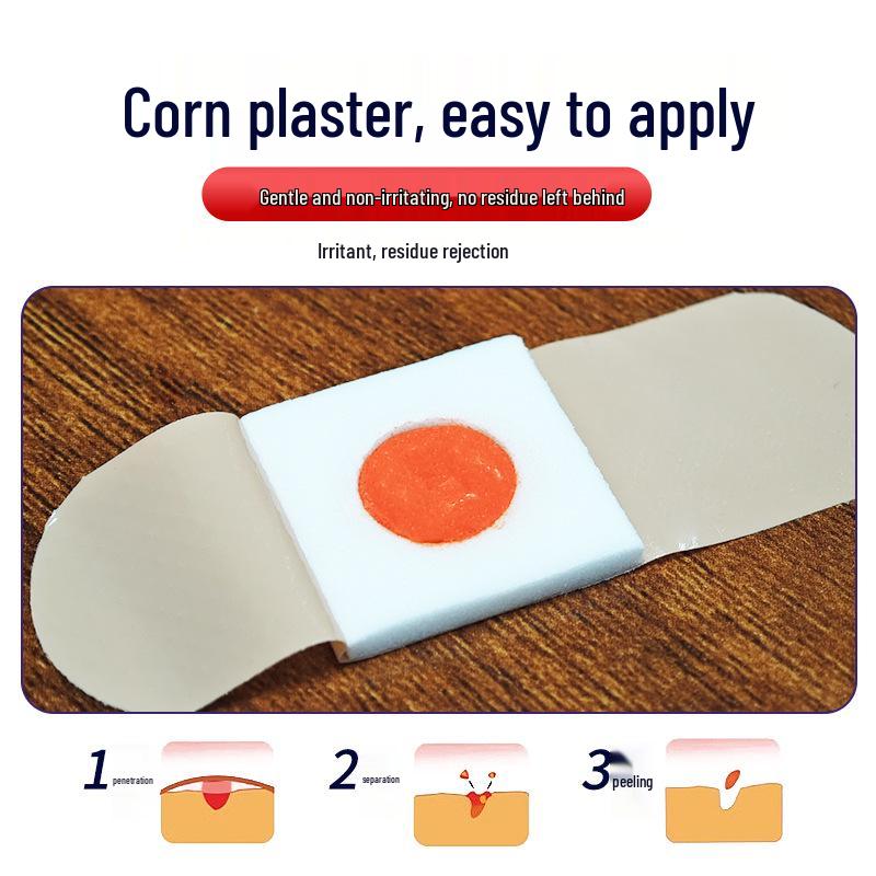 Fuji Sohtsu Foot Care Corn Plaster with Callus Cream - 12 Patches/Box