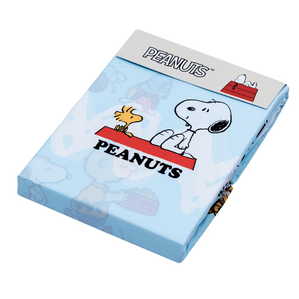 Nishikawa Snoopy Duvet Soft and Smooth PN4618BD PI04500652 Cover, Single, Washable, 100% Cotton, Blue,