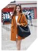 Borsa a Tote Trendy da Donna 2020 a Grande Capacità con Fibbia Magnetica per Mamma e Bambino