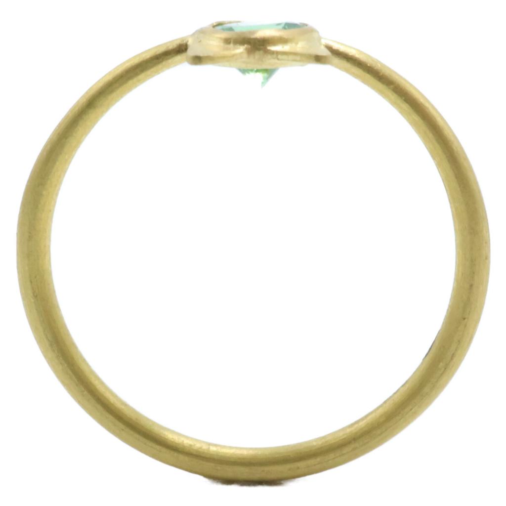 Marie-Helene de Taillac 22KYG 0.21ct Peridot Little Cat Ring ring Yellow GoldUsed