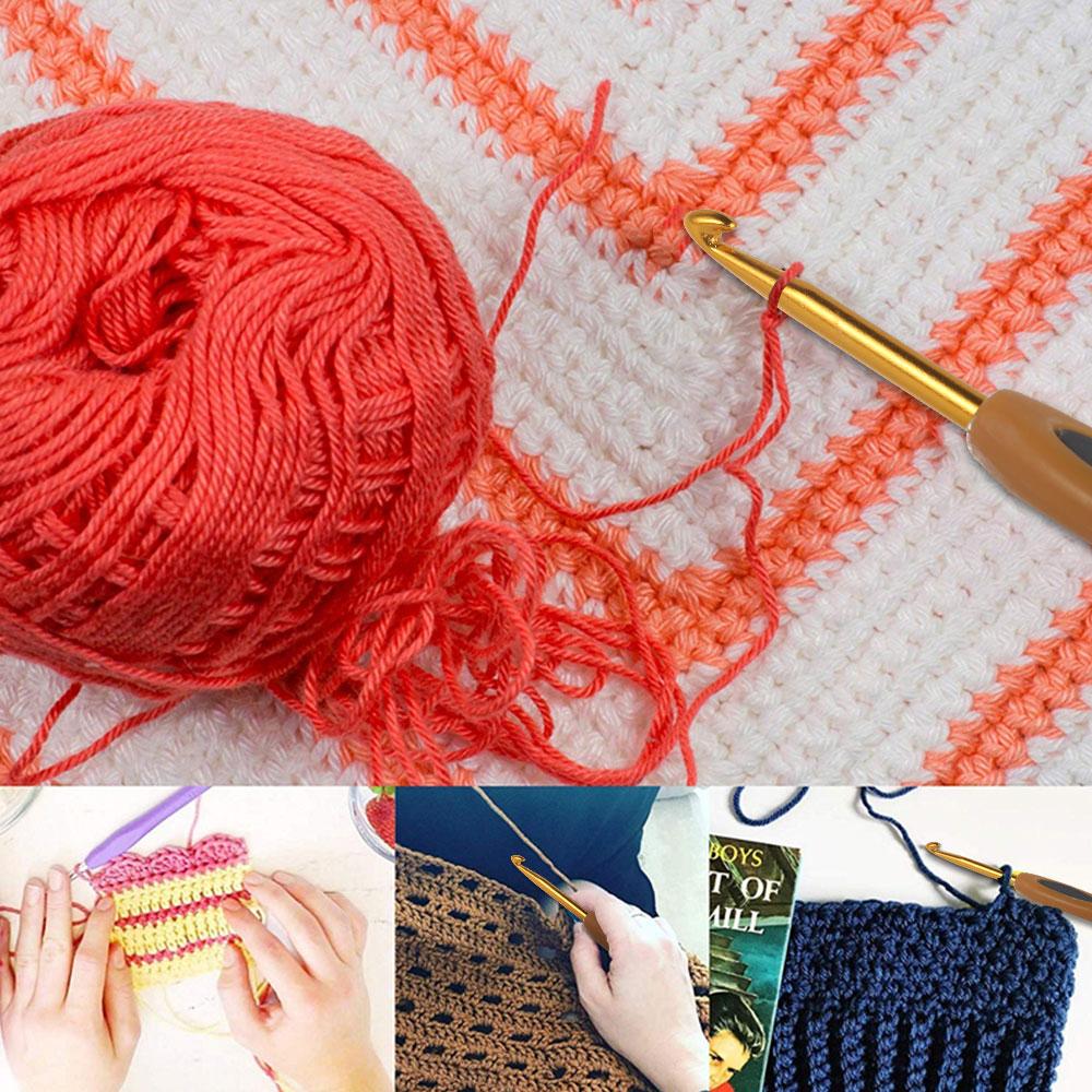 2.5mm-6mm Handmade Sewing Needles Yarn Crochet Crochet Hooks Knitting Needles Weave Tools