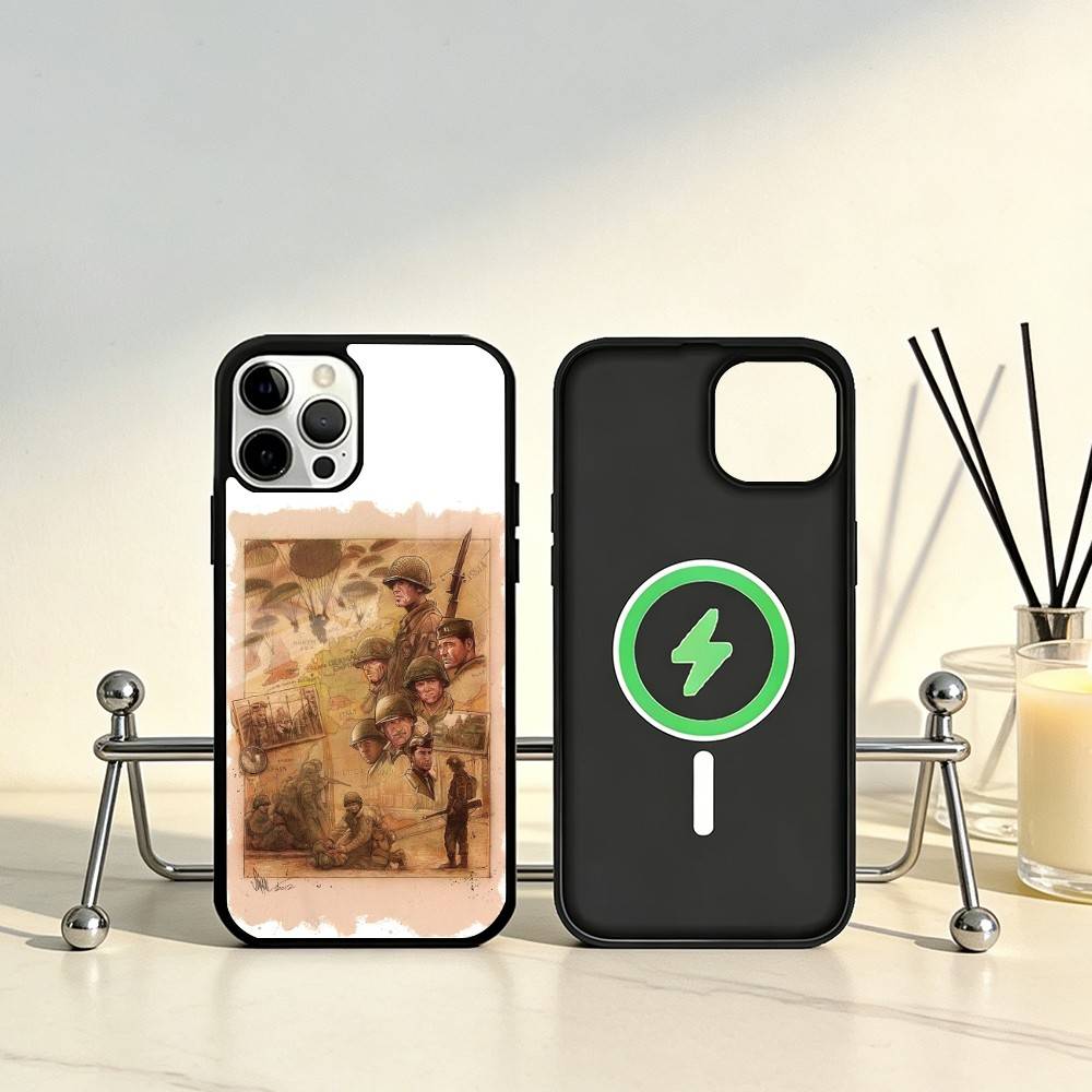 Movie Band of B-Brothers-es Phone Case For iPhone17,16,15,14,13,12,11 Plus,Pro Max Magnetic For Magsafe Wireless Charging