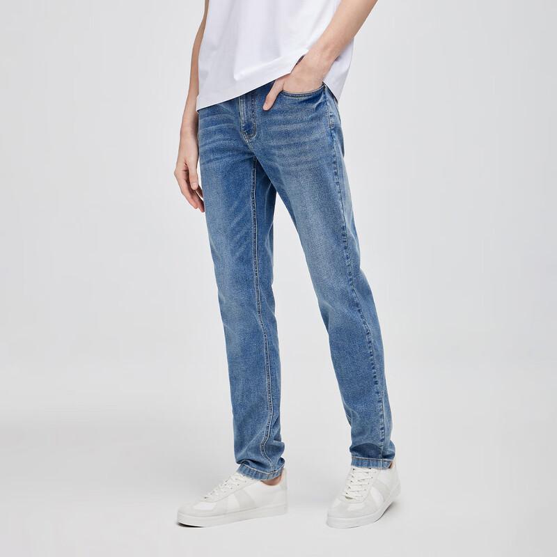 Naviker Men's Spring/Summer Regular Fit Denim Jeans
