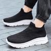 Summer New Fashion Flying Woven Shoes Sneakers Plus Size 35-48 Couples Leisure Sports  One Pedal Lazy Shoes.