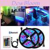 Wielokolorowy Zestaw Taśmy LED z Bluetooth 5050 RGB Pilotem do Tła Telewizora