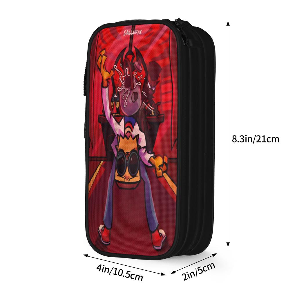 Classic Villainous Comdy Pencil Case  Pencilcases Pen Holder for Girls Boys Big Capacity Bag School Supplies Gifts Stationery