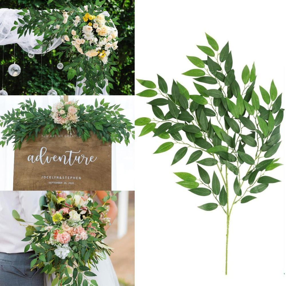 

Luminous Green Plant Branches Multi-color Artificial Flower Decoration Garden