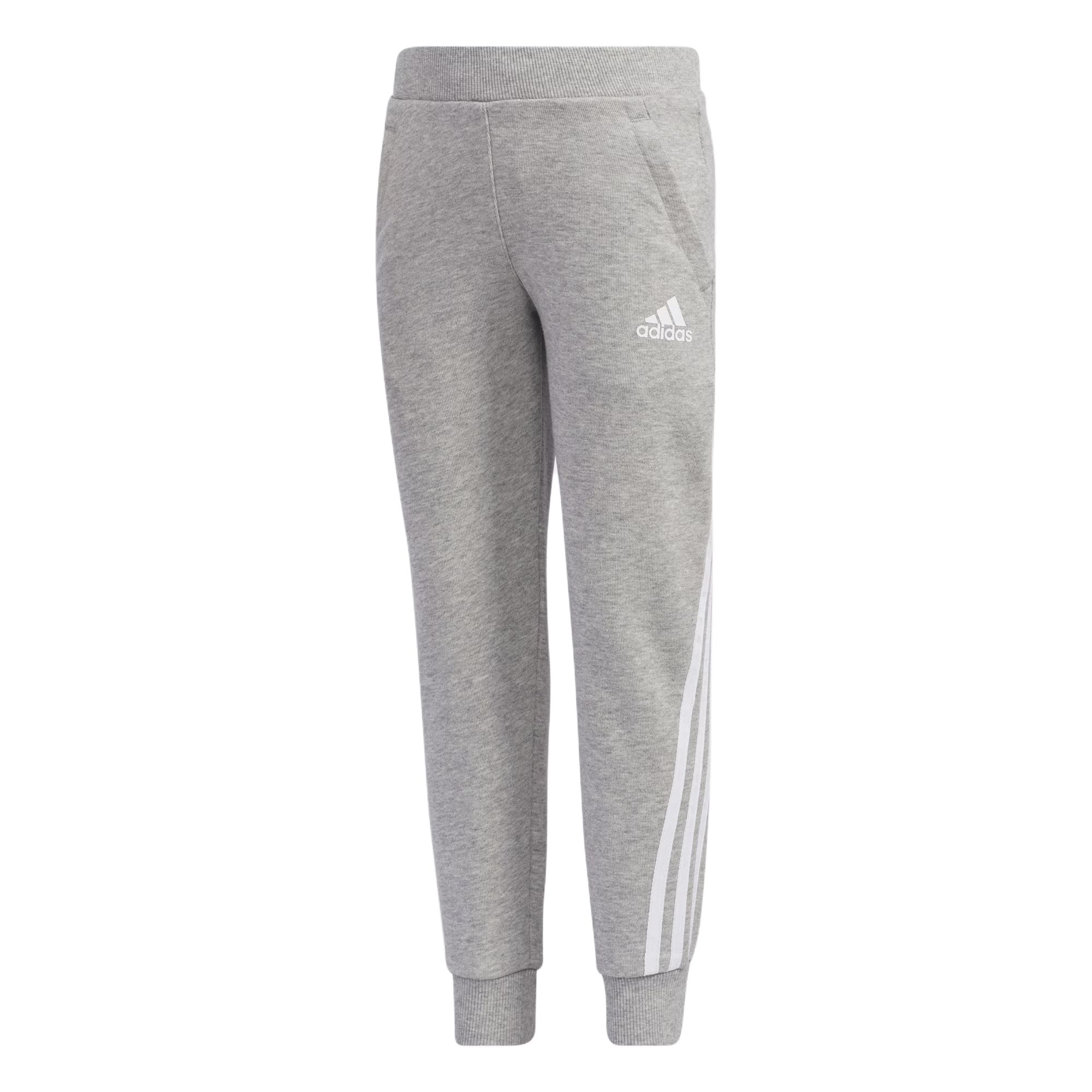 Teenagers Adidas Knitted Sweatpants AEROREADY Medium Heather Gray GP0416 140