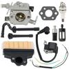 Kit de Bobina de Encendido y Carburador WT-215-1 para Stihl MS210 MS230 MS250 Zama C1Q-S11G C1Q-S11E Walbro WT-286 WT-215 Carburador