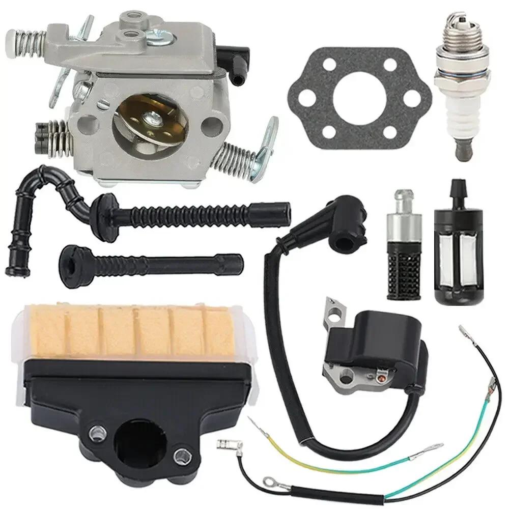 Kit de Bobina de Encendido y Carburador WT-215-1 para Stihl MS210 MS230 MS250 Zama C1Q-S11G C1Q-S11E Walbro WT-286 WT-215 Carburador