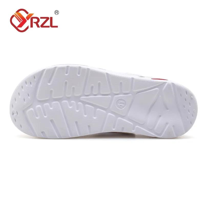 YRZL Sandals Men Soft Non-slip Wear-resistant Casual Mens Sandals Comfortable High Quality Beach Shoes Outdoor Slippers Men
