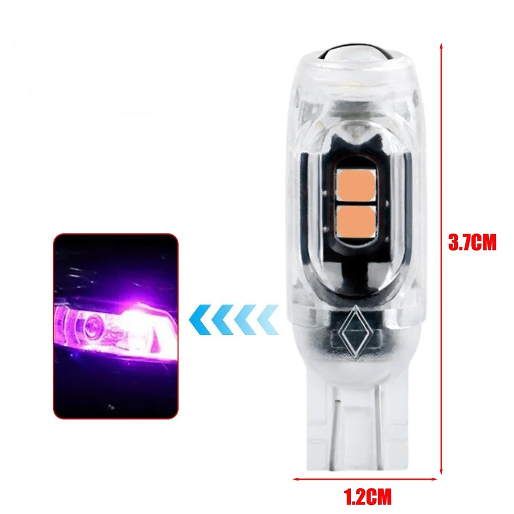 T10 LED Strobe Light 3030 5SMD 5W5 Flashing Lamp for Motorcycle Car License Plate Infinite Decoding Clearance Light