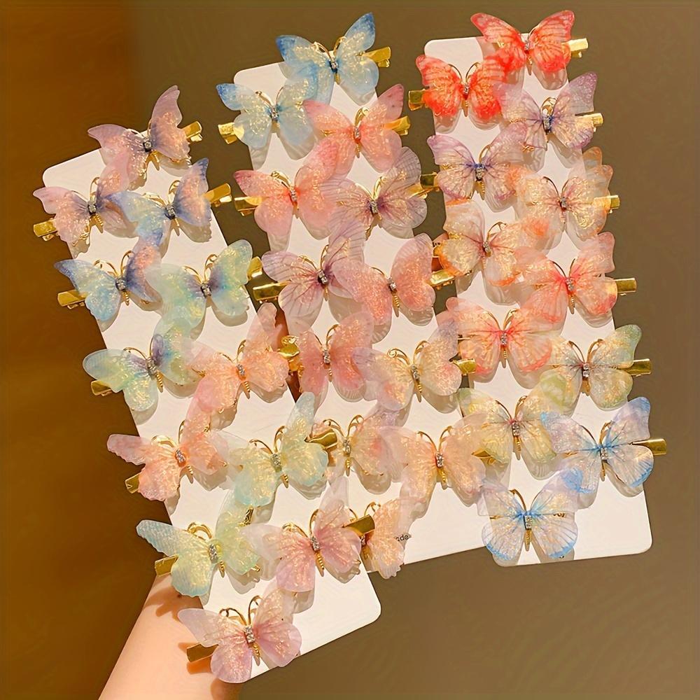 Sweet Girl Butterfly Hairpins That Do Not Hurt Hair, Super Nice and Cute Hairpins
