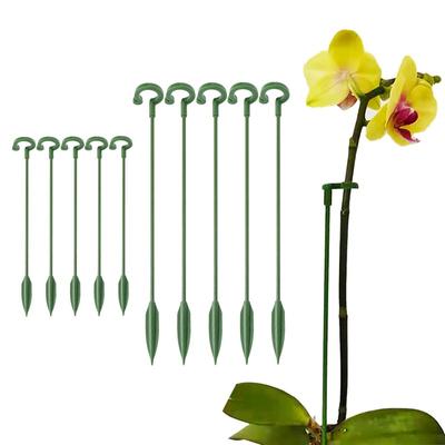 Garden Bonsai Support Stake Stander Single Stem Shrub Holder Butterflies Orchid Succulent Phalaenopsis Flower Potted Support Rod