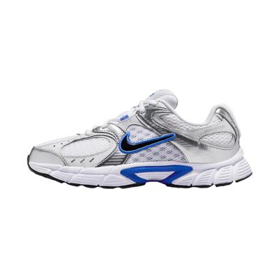 V5 RNR Abrasion Resistant Low Top Kids' Running Shoes White Blue Teenagers Sneakers HQ6411-101