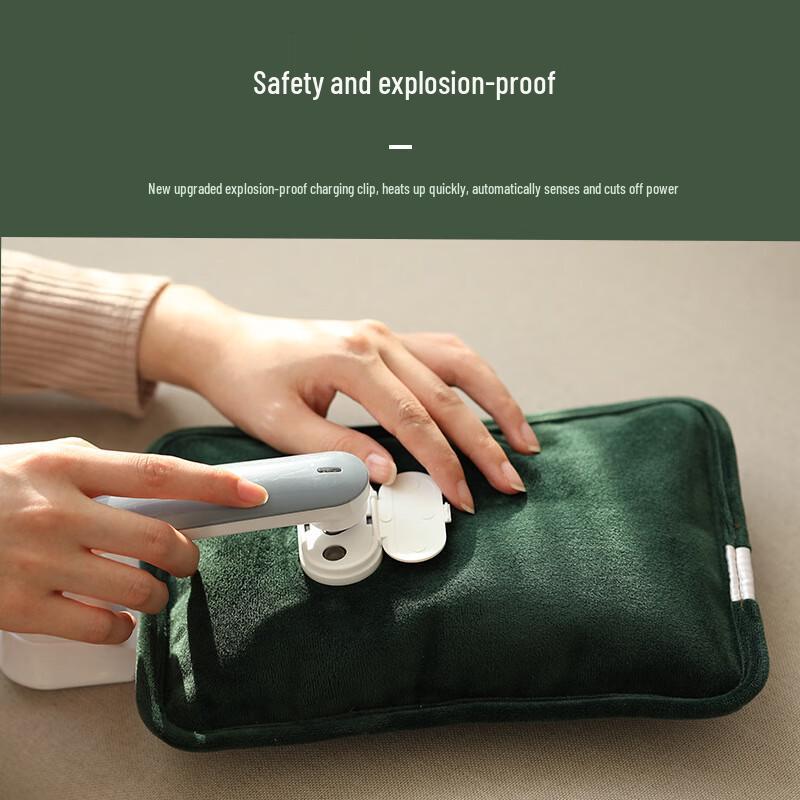 Electric Plush Hot Water Bottle Hand Warmer