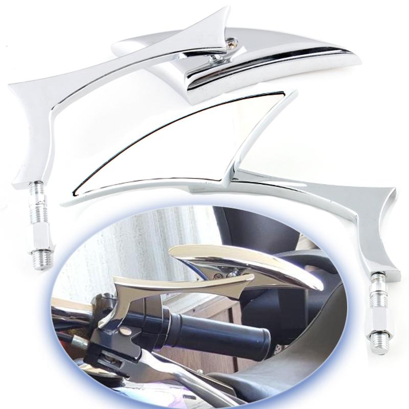 Blade Chrome zrcátka motocyklu hliník pro Honda VTX1300C Fury VT13CX VT1300CX zpětné zrcátko 8mm 10mm moped