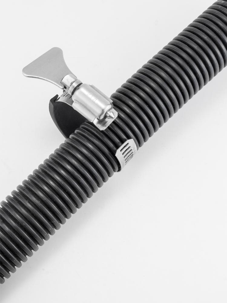304 Stainless Steel Strip Handle Hose Clamp Quick Connector