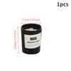 1pc 50g Three color glass cup aromatherapy candle, smokeless fragrance, soy wax fragrance candle with hand gift