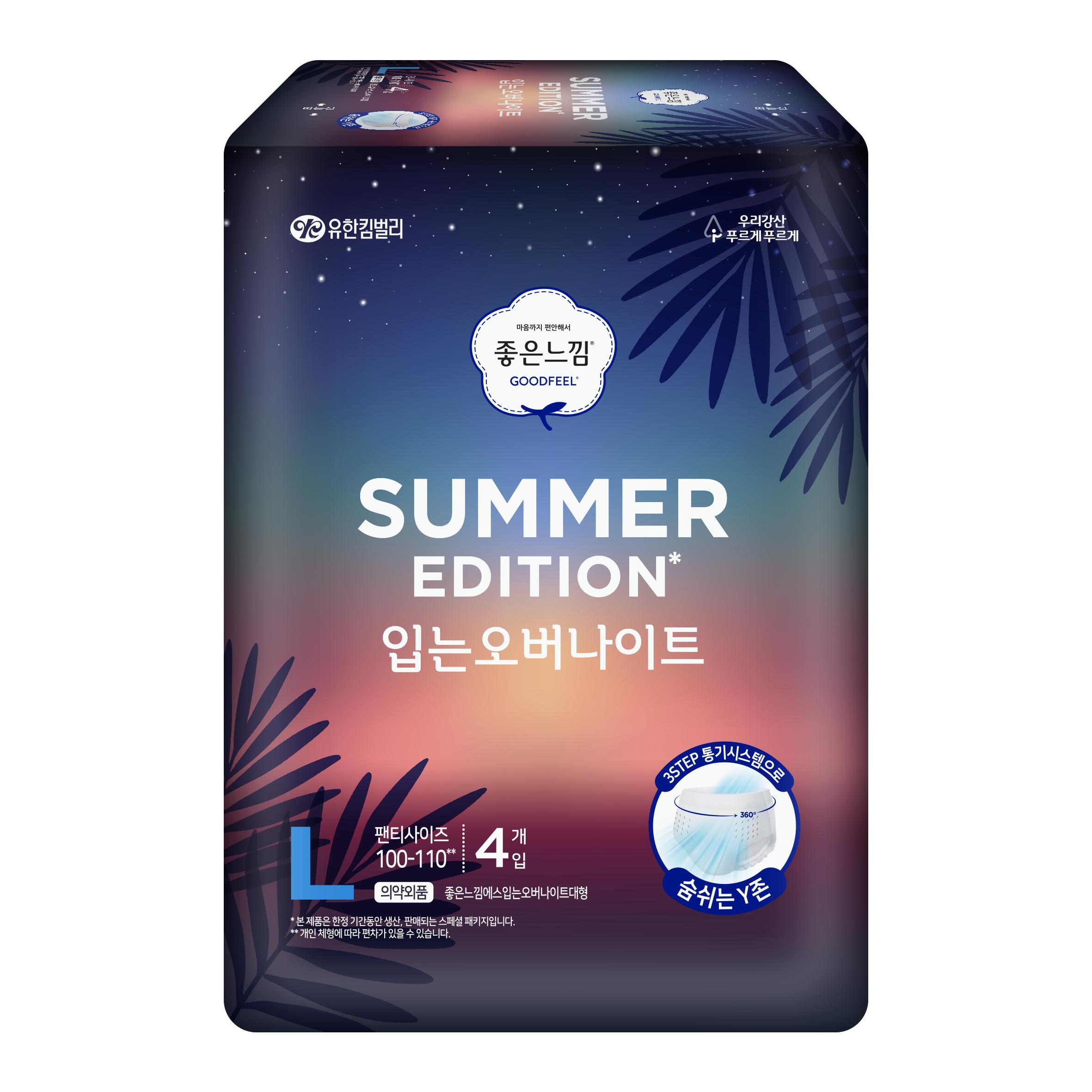 

Good Feeling Summer Day Pad/Imover Средний/Большой 8 Типов, Выберите 1 Summer wear overnight L 4P