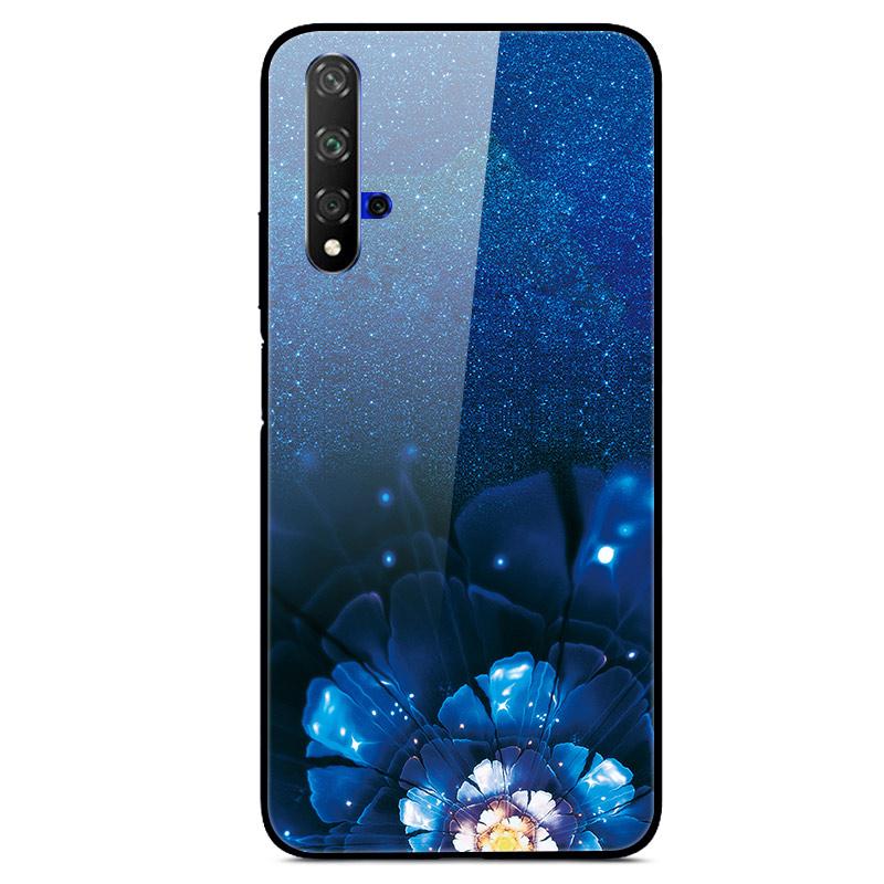 For Huawei Nova 5T Case Tempered Glass Cover 3D Cat Printing Case For Huawei Nova 5T 2019 5 T Phone Case For Huawei Nova5T Cover