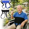 Mesh Safety Seat Belt Anti-slip Wheelchair Safety Belt Wheelchair Harness Strap  Nursing Care
