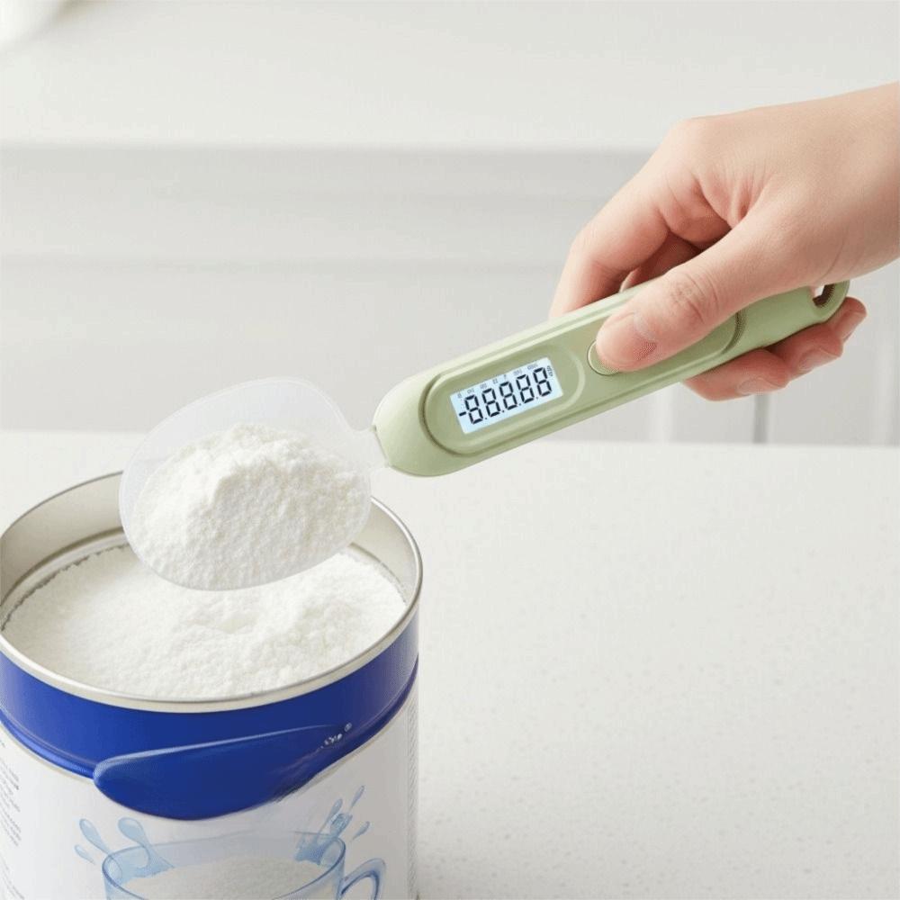Electronic Digital Spoon Scale LCD Screen High Precision Pet Food Measuring Spoon Mini Convertible Units Coffee Scale Flour