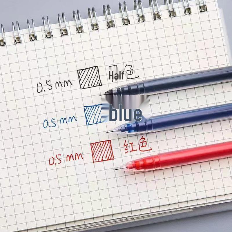 Large Capacity Neutral 0.5mm Needle Tip Student Exam Pen