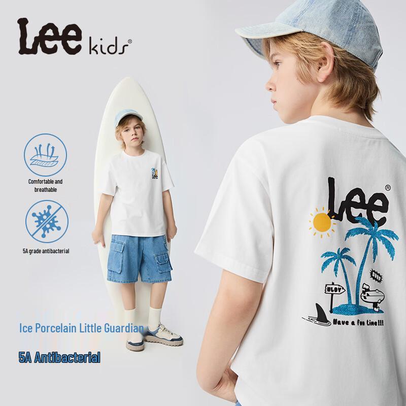 Lee Kids 5A Antibacterial Summer Casual Tee 130