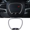Gray Center Console Steering Wheel Ring Cover Trim For Dodge ChargerDurango 15+