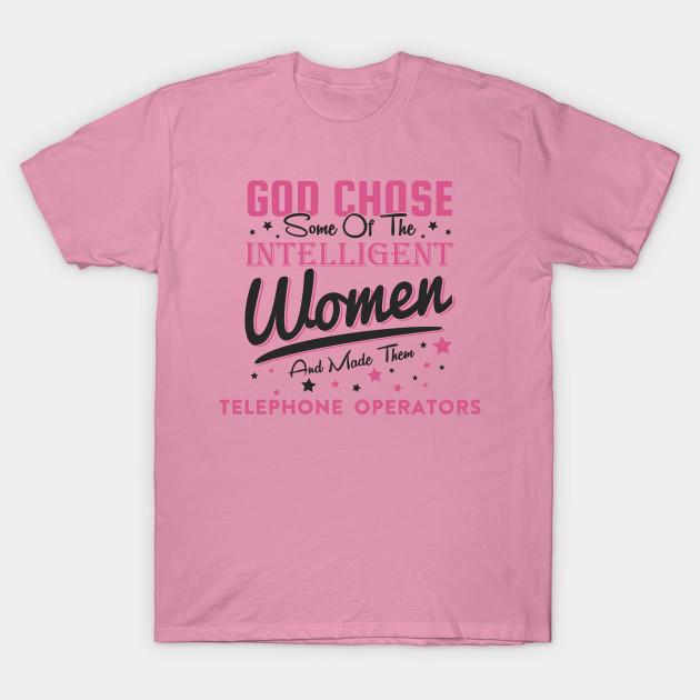 T Shirt Women Funny Telephone Operator Job Quote Gift Harajuku Print Kawaii Tshirt Summer Short Sleeve Female T-Shirt Top Tee