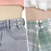 2~8Sets Adjustable Jeans Button Pant Waist Tightener,Detachable Decor Waist Buckle, No Sew and No Tools Button Pins for Jeans