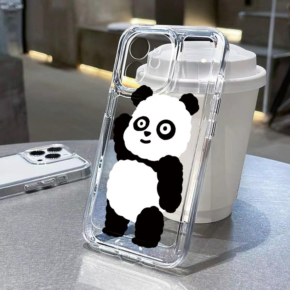 Cute Cat Clear Phone Case For IPhone 17 Air 16 15 14 13 Cases 15 16 Pro Max 17 Air 12 11 14 Plus 16promax Fundas Soft TPU Cover