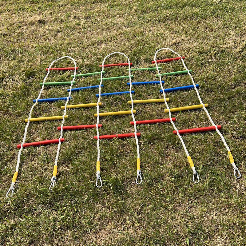 Indoor & Outdoor Children's Climbing Rope Ladder & Swing for Kindergarten Exercise