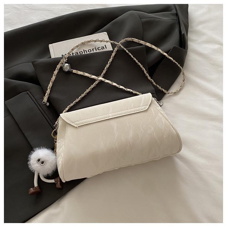 Niche Design Women's Summer 2025 Chain Crossbody Cloud Handbag