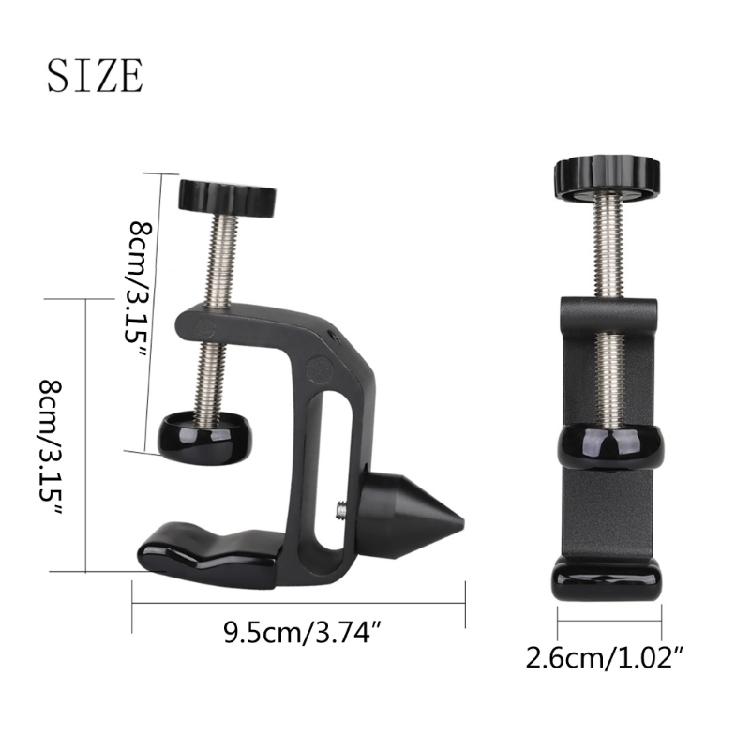 Klarinettenständer Klarinetten-Desktop-Aufbewahrungsständer Kleine Klemme Klarinetten-Befestigungsklemmen