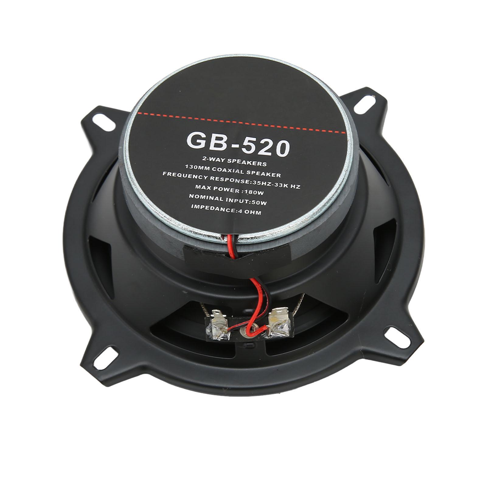 

2 шт. 180 Вт коаксиальный автомобильный гудок теплоотвод HiFi всенаправленный стереозвук автомобильные динамики для