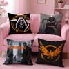 Tom Clancys The Divisions Cushion Cover Comfortable Reversible Pillow Cover Ideal For Car Sofa Bedroom & Beyond