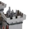 56 dílů 3D hrad Stavebnice Rytířský střet Herní sada Dětské DIY montážní hračky